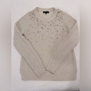 Embellished Banana Republic Sweater, Sz S